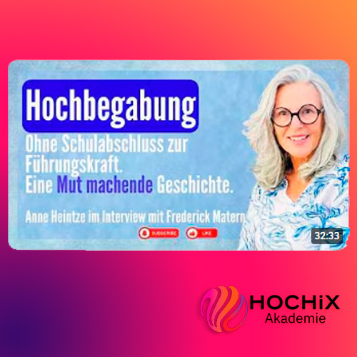 Frederick im Interview mit Anne Heintze, HOCHiX