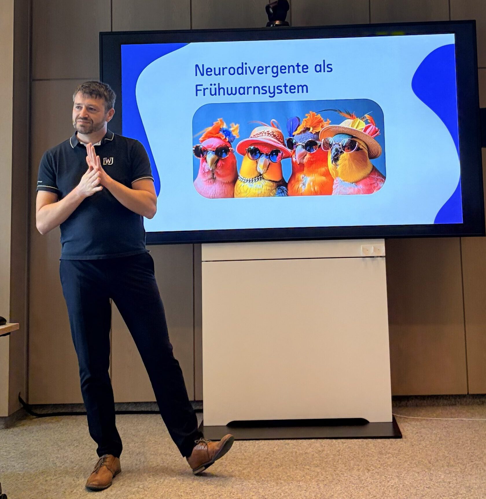 Fredrick Matern FINC work, Speaker bei Chefsache Mental Health
